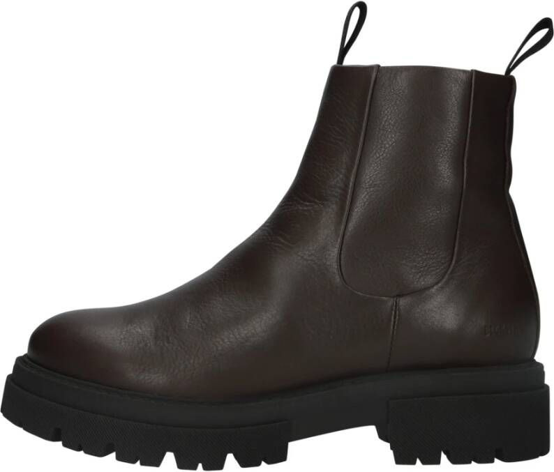 Blackstone Smilla Mid Dark Brown Boots Brown Dames