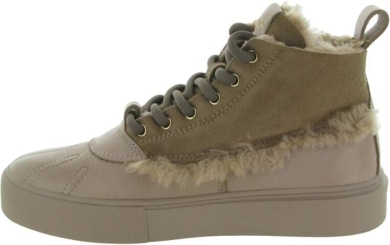 Blackstone Stijlvolle Cl258 Schoenen in Zwart Beige Dames