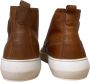 Blackstone Premium Leren High-Top Sneaker Brown Heren - Thumbnail 3