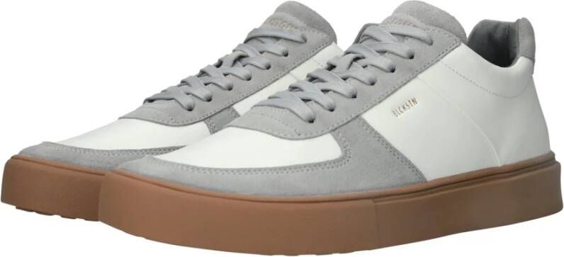 Blackstone White Grey Sneaker (low) White Heren