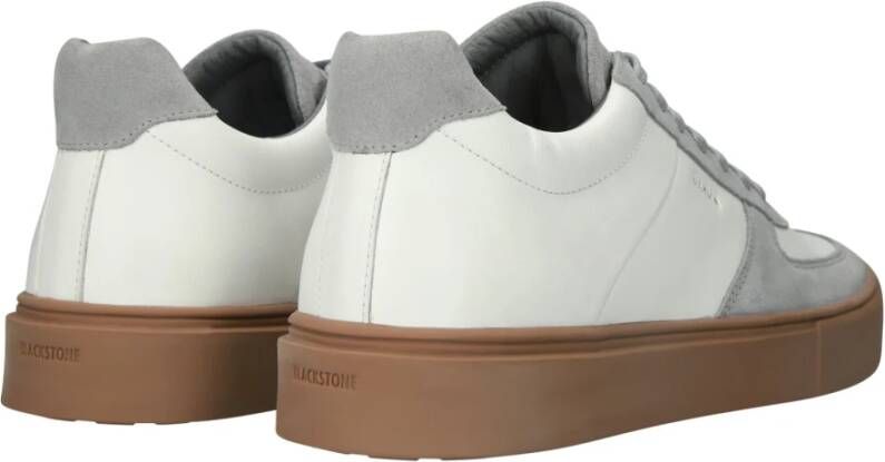 Blackstone White Grey Sneaker (low) White Heren