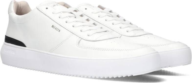 Blackstone Witte Lage Sneakers White Heren