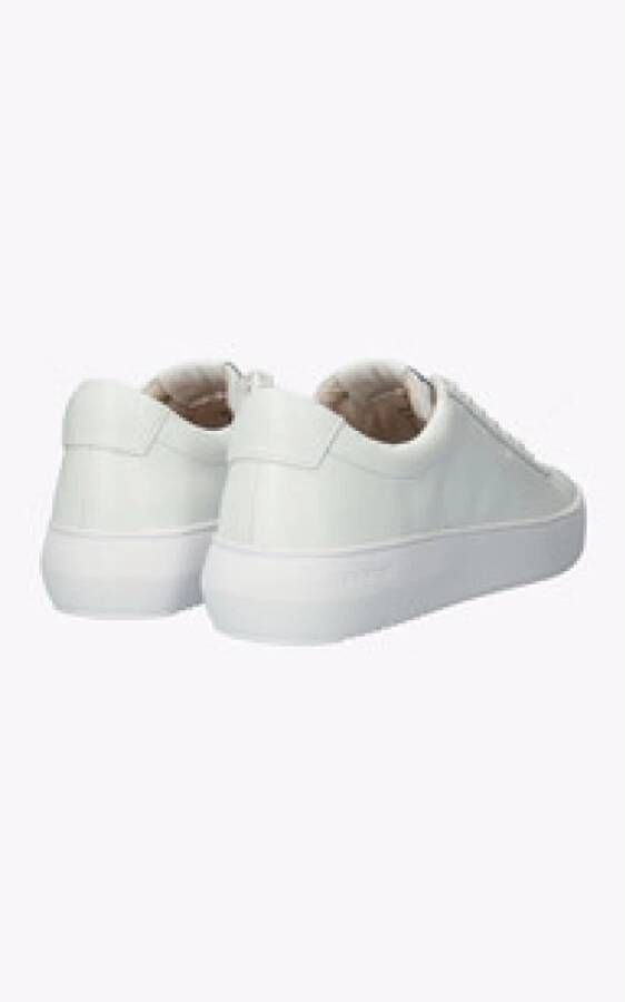 Blackstone Witte Leren Sneakers Comfort Stijl White Dames