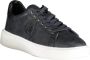 Blauer Sportieve Polyester Sneaker met Contrastdetails Blue - Thumbnail 5