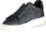 Blauer Sportieve Polyester Sneaker met Contrastdetails Blue - Thumbnail 6