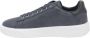 Blauer Sportieve Polyester Sneaker met Contrastdetails Blue - Thumbnail 11