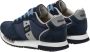 Blauer Sportieve Vetersneakers met Contrastdetails Multicolor Heren - Thumbnail 20