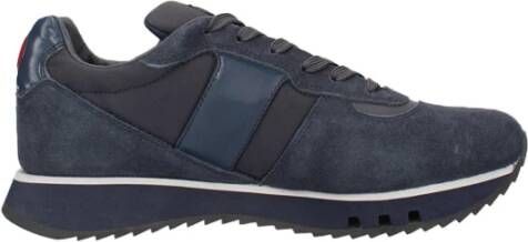 Blauer Blauwe Sneakers voor Mannen Blue Heren