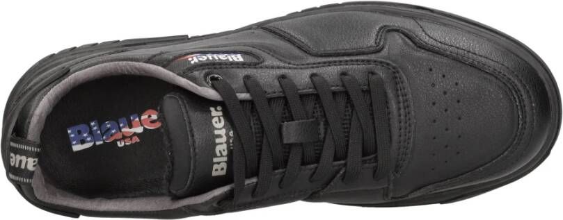 Blauer Blauwe Sneakers Zwart Black Heren