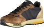 Blauer Bruine Sneakers Stijlvol Comfortabele Casual Look Multicolor Heren - Thumbnail 3