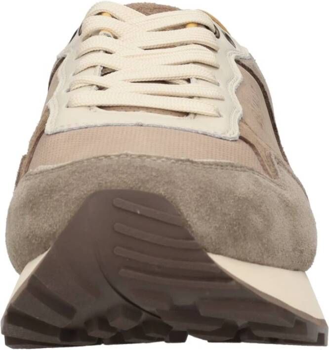 Blauer Bruine Sneakers Multicolor Heren