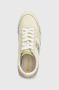 Blauer Sportieve Beige Vetersneakers met Contrastdetails Beige - Thumbnail 13