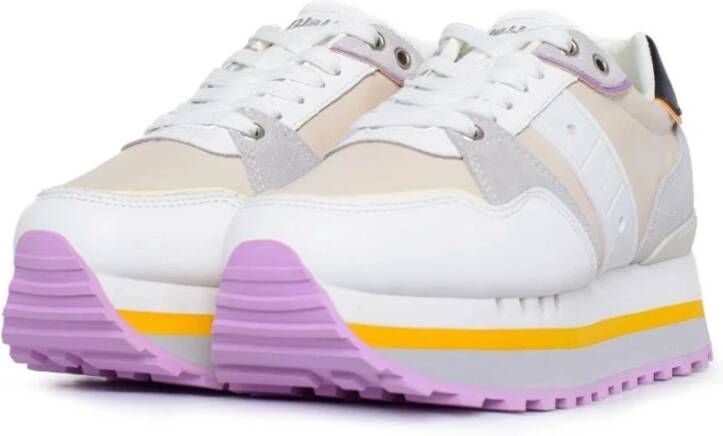 Blauer Casual Sneakers voor Dagelijks Gebruik White Dames