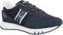 Blauer Eenvoudige Tokyo Sneakers met Vetersluiting Blue Heren - Thumbnail 3