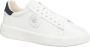 Blauer Eenvoudige Vetersneakers White Heren - Thumbnail 6