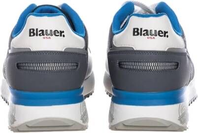 Blauer Grijze Casual Sneakers Multicolor Heren