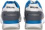 Blauer Grijze Polyester Sneaker Modern Ontwerp Multicolor Heren - Thumbnail 6