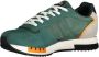 Blauer Sportieve Groene Sneaker met Contrastdetails Green Heren - Thumbnail 13