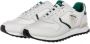 Blauer Wit en groen leren sneakers S4Dixon02 White Heren - Thumbnail 3
