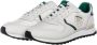 Blauer Wit en groen leren sneakers S4Dixon02 White Heren - Thumbnail 8