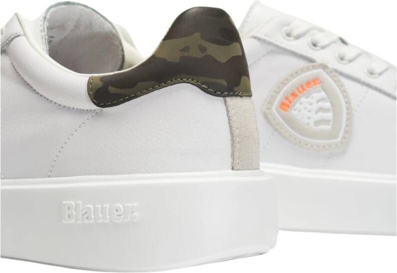 Blauer Heren Lage Sneakers White Heren