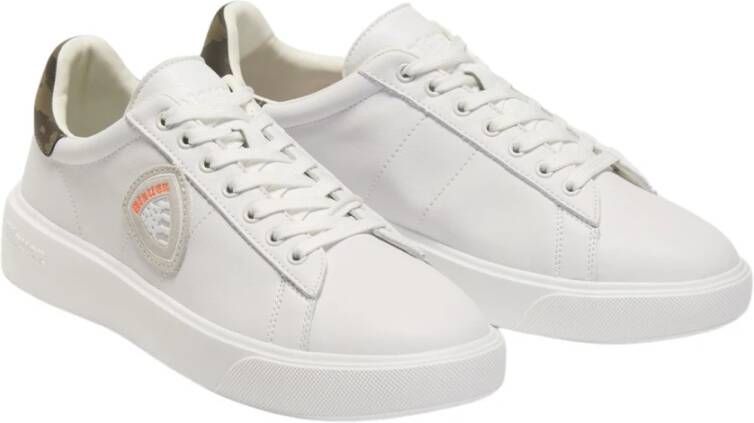 Blauer Heren Lage Sneakers White Heren