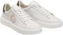 Blauer Stijlvolle Witte Polyester Sneaker White Heren - Thumbnail 8