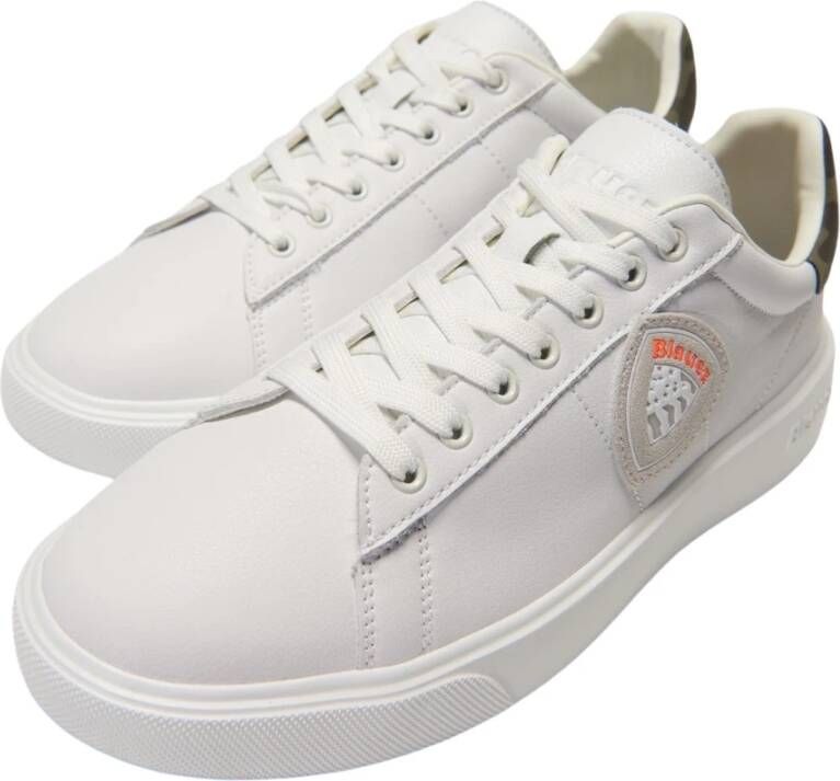 Blauer Heren Lage Sneakers White Heren