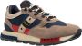 Blauer Blauwe Heren Sportschoenen Vetersluiting Multicolor Heren - Thumbnail 3