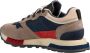 Blauer Blauwe Heren Sportschoenen Vetersluiting Multicolor Heren - Thumbnail 4