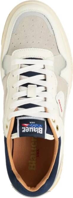 Blauer Ivoor Sneakers Modern Sportief Ontwerp Beige Heren