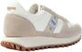 Blauer Sportieve Beige Damessneakers met Contrastdetails Beige Dames - Thumbnail 22