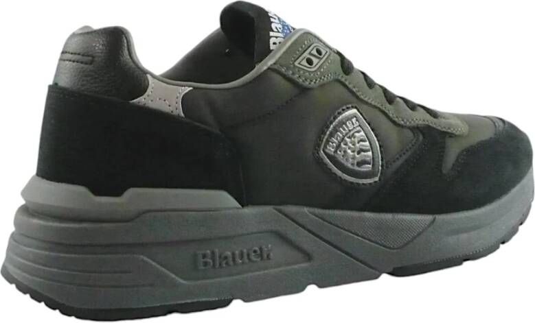 Blauer Klassieke Zwarte Jas Black Heren