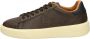 Blauer Bruine Herensportschoenen Veters Contrastdetails Print Logo Brown Heren - Thumbnail 13