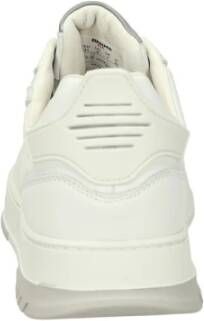 Blauer Lage Sneakers White Heren