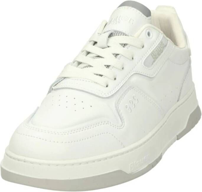 Blauer Lage Sneakers White Heren