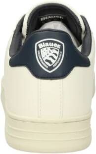 Blauer Lage Sneakers White Heren