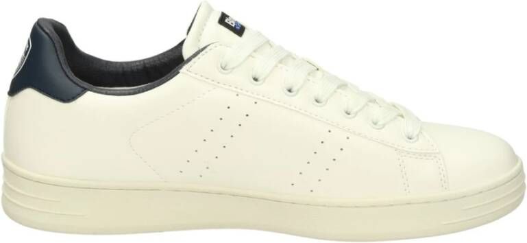 Blauer Lage Sneakers White Heren