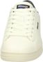 Blauer Witte Polyester Sneakers met Sportieve Details White Heren - Thumbnail 11