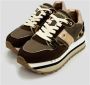 Blauer Leopard Print Platform Sneaker Epps Brown Dames - Thumbnail 5