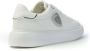 Blauer Witte Polyester Sneaker met Sportieve Details White Dames - Thumbnail 11