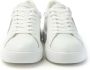 Blauer Witte Polyester Sneaker met Sportieve Details White Dames - Thumbnail 13