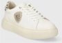 Blauer Witte Polyester Sneaker met Veters White - Thumbnail 13