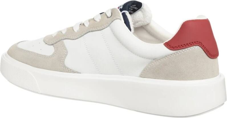 Blauer Multikleur Veterschoenen White Heren