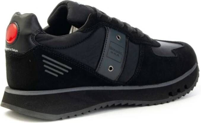 Blauer Nylon Sneakers F4Tokyo01 Tas Black Heren