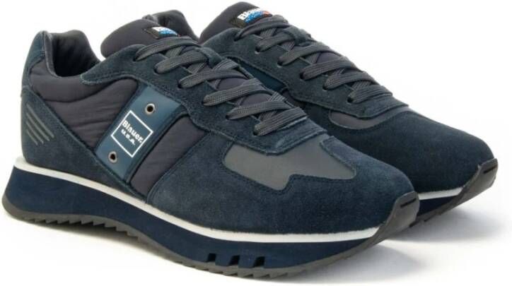 Blauer Nylon Sneakers F4Tokyo01 Tas Blue Heren