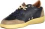 Blauer Bruine Polyester Sneakers voor Mannen Brown Heren - Thumbnail 3