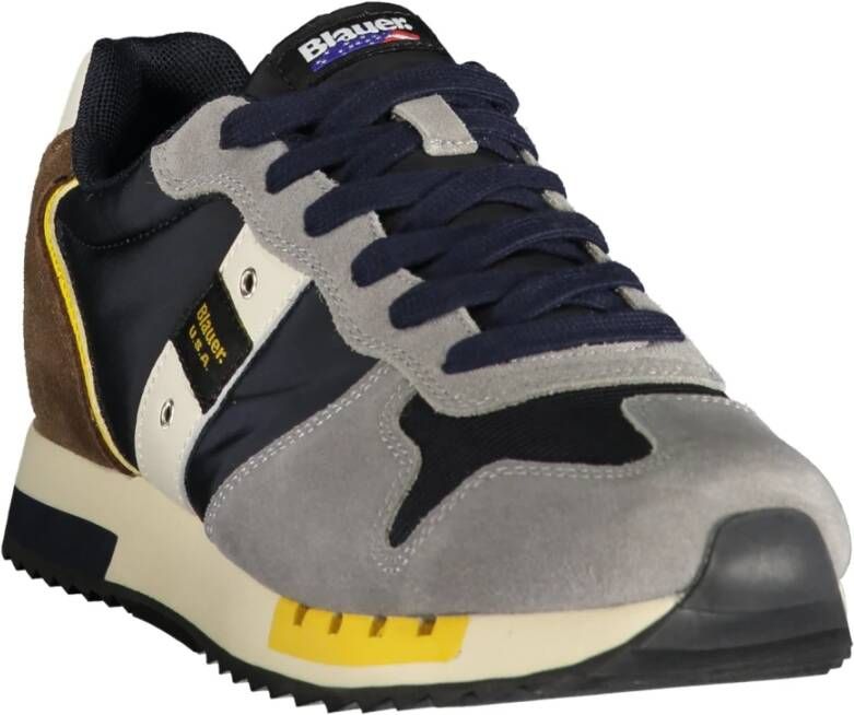 Blauer Schoenen Gray Heren