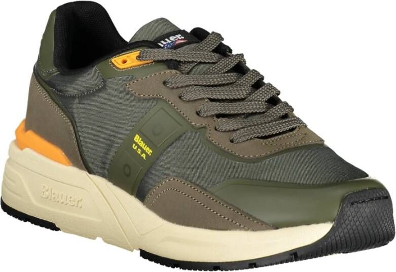 Blauer Schoenen Green Heren