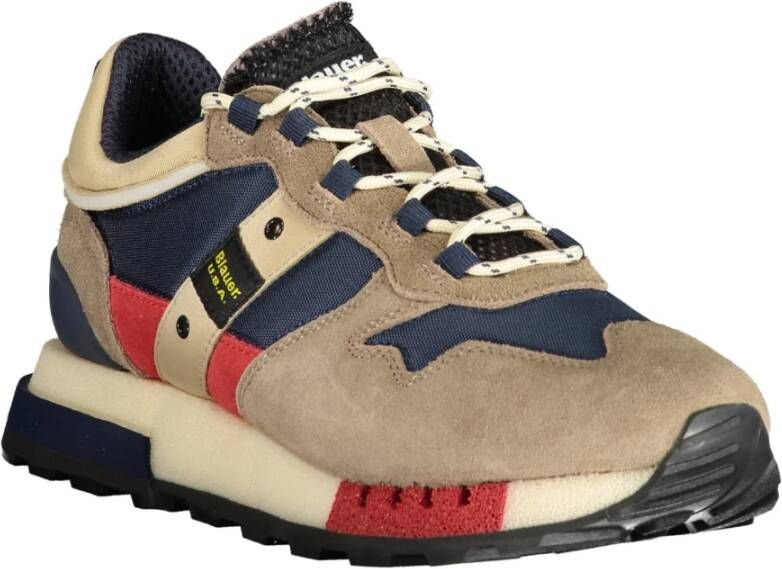 Blauer Schoenen Multicolor Heren